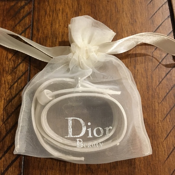 Dior Beauty wrap white faux leather bracelet - Picture 6 of 6